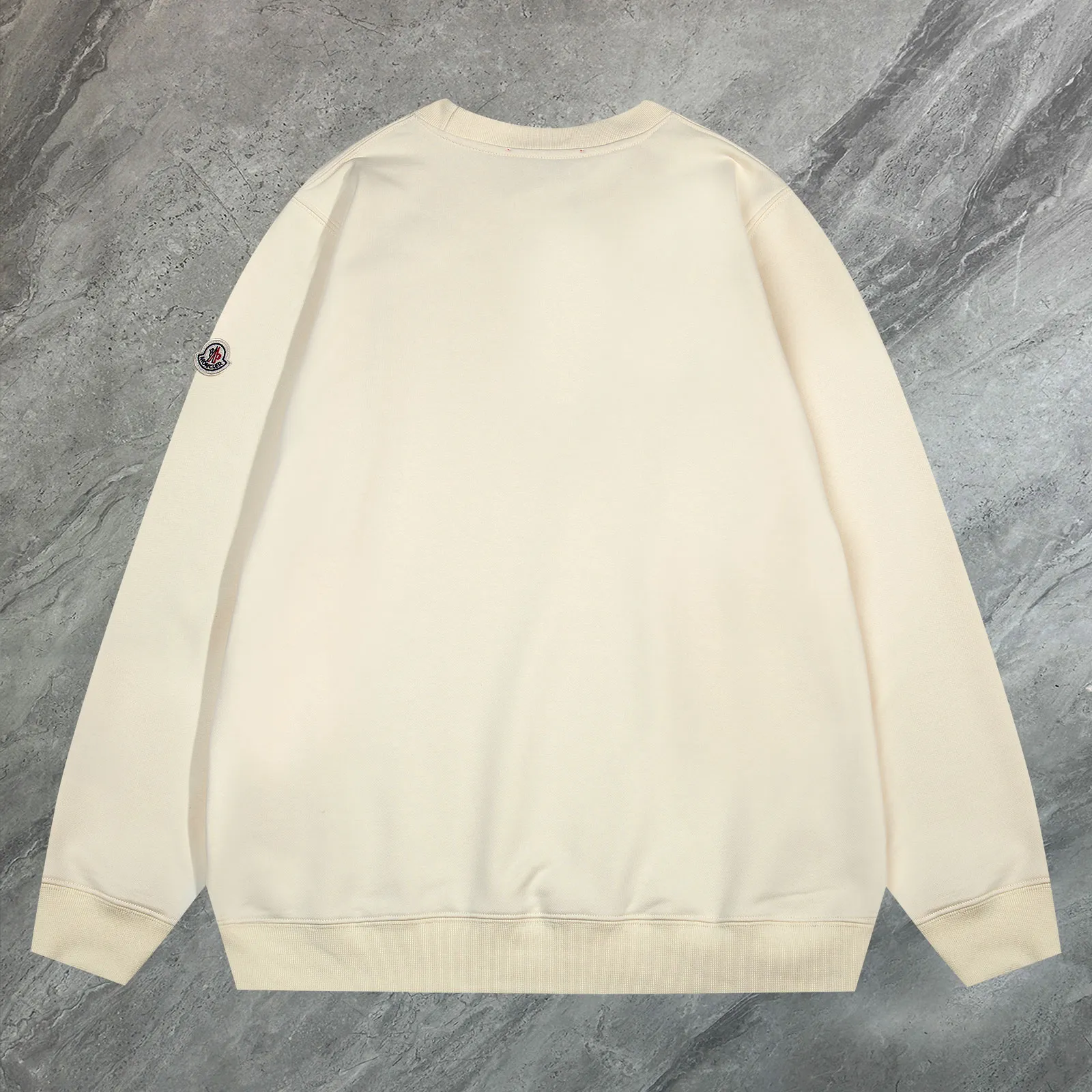 〖 𝐌𝐎𝐍𝐂𝐋𝐄𝐑~ 〗 440g ， 😎 ， ， Factory 2025 T ， ， Premium LOGO， Same Style ：Black White Size：S M L XL 2XL
